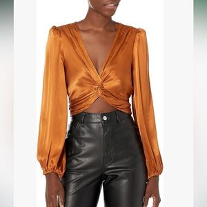 NWOT ASTR the label | Womens Nix Top in Copper S